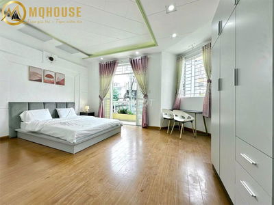 Cho thuê căn hộ dịch vụ 2 băn công hẻm xe hơi f7 Phú Nhuận