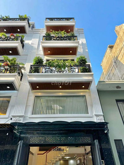 Bán nhà 5 tầng full nội thất sổ riêng hẻm nội bộ thông giá tốt