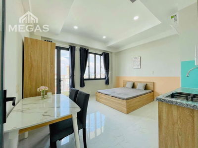 STUDIO BAN CÔNG ĐẦY ĐỦ TIỆN NGHI NGÃ 4 XÃ XỊN XÒ SANG TRỌNG