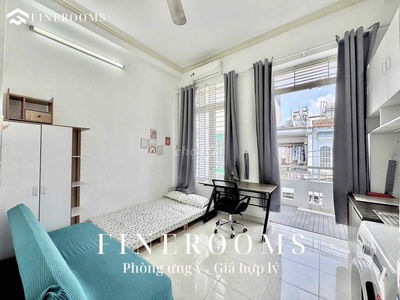 Ban công studio full nội thất xịn xò , view chill Giá rẻ gò vấp