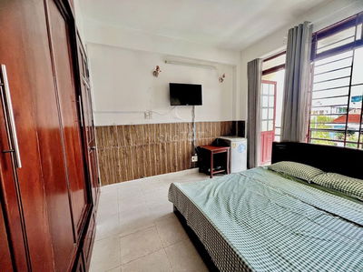 Phòng Studio Full nội thất bancol tách bếp đ. Phạm Văn Bạch