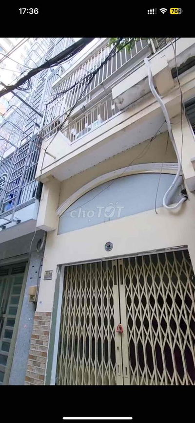 Nhà cực rẻ hẻm xe hơi. Sổ hồng riêng hiện hữu