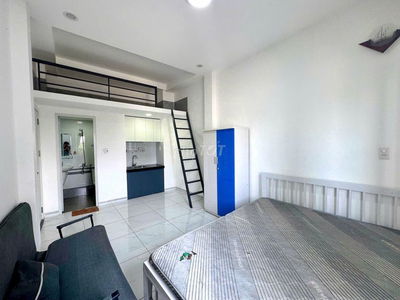 Căn hộ 35m2 có Gác Full Nội Thất Ngay Bình Thạnh Văn Lang CS3 ĐH Luật