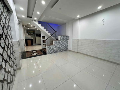 Cho Thuê Nhà HXH 1/ Phan Văn Trị.P7(4x15m) 2Lầu 4PN 14tr