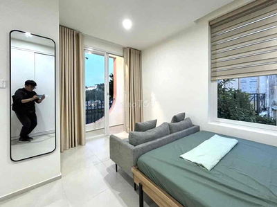 🚨SIÊU PHẨM CAO CẤP_1BR 1WC 40M2_BAN CÔNG VIEW BỜ KÈ Q3_FULL TIỆN NGHI