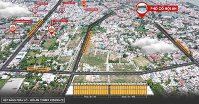 Đất nền trung tâm Phố Cổ Hội An mở bán