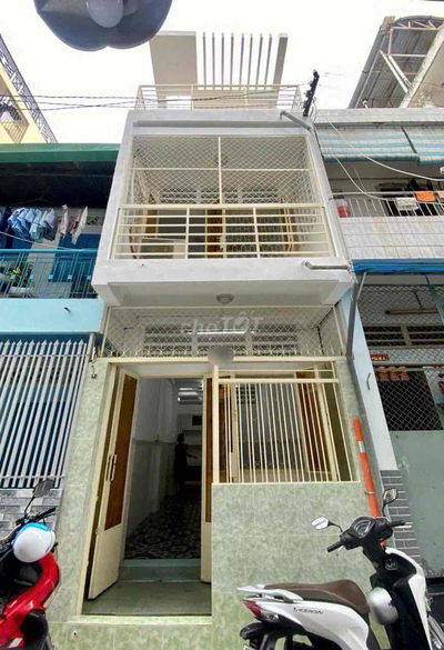 nguyên căn hẻm xe hơi NGUYỄN ĐÌNH CHIỄU Q3(3,3x12)1lầu st 2p2wc