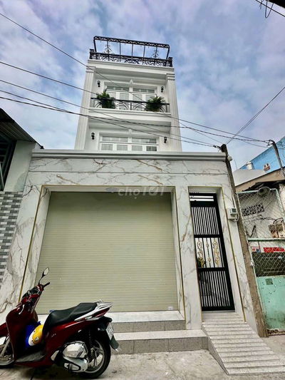 Bán nhà hẻm xe hơi 453/tân hòa đông Q.bình tân