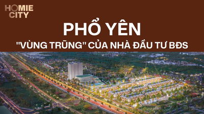 Bán nhà phố thương mại Homie City Phổ Yên - Đầu tư sinh lời giữa 