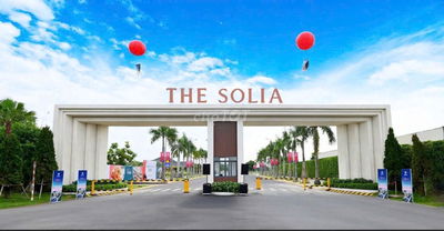 Đất sồ đỏ dự án the SOLIA 100m2 tỉnh lộ 830 Bến Lức , Long An