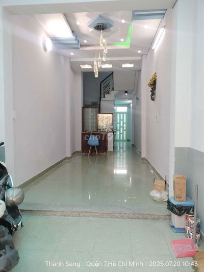Nhà 1 Trệt 2 Lầu 3x15m 3 Phòng 3 wc Hẻm 30 Lâm Văn Bền