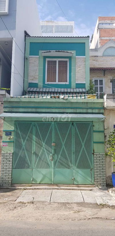 Bán nhà trệt lầu đúc mặt tiền đường lớn 14m