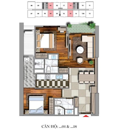 Quỹ căn ngoại giao 2 ngủ hiếm Viha. Liên hệ 0946 663 *** để được tư vấn quỹ căn