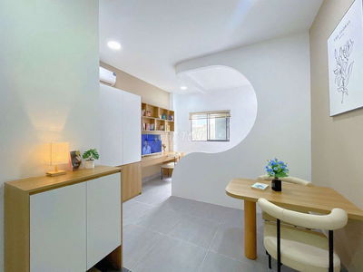 Hệ thống căn hộ Studio/1PN có ban công/cửa sổ trời gần Etown Cộng Hòa