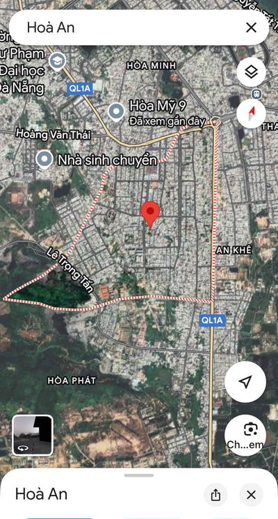 BÁN NHÀ MT TT PHƯỜNG HOÀ AN-CẨM LỆ-ĐÀ NẴNG