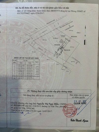 Bán nhà mặt tiền đường Vườn Lài, Phường Thạnh Lộc, Q12, HCM