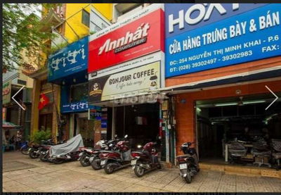 Văn phòng tầng trệt giá 16,5 triệu mặt tiền Nguyễn Thị Minh Khai, Q3