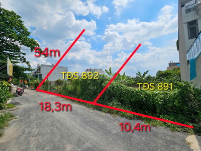 (Phát Mại) đất phân lô 2 mặt tiền 1.543m2 Full thỗ cư