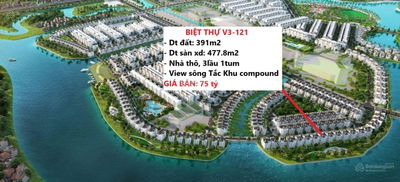 Bán biệt thự đơn lập khu Compound view sông Tắc - Vinhomes Grand Park Q9