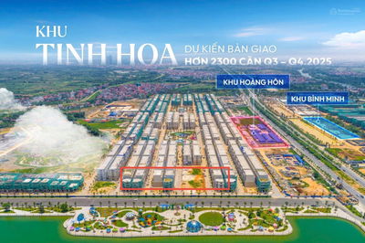 Nhà Phố Tinh Hoa 75m2, cách 30m ra hồ 32ha, nhà view hồ, view công, cạnh đơn lập 100 tỷ đẳng cấp