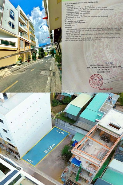 BÁN GẤP NỀN BÌNH TÂN 75,6m2 CHÍNH CHỦ BÁN 4tỷ465 SANG TÊN TRONG NGÀY