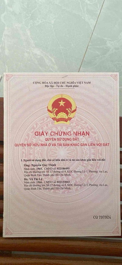 ĐẤT ĐẸP GIÁ NGON TRỤC ĐƯỜNG LỚN TRUNG TÂM BẾN LỨC LONG AN