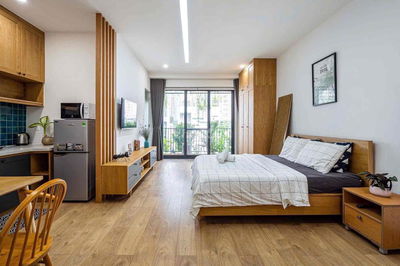 Căn Hộ Ban Công Full NT Cao Cấp 30m2_An Ninh_Tô Hiến Thành Quận 10