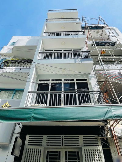 NHÀ 5 TẦNG 386/11 LÊ VĂN SỸ, Q.3 - 46M2 ĐẤT, 4x13M, 6PN. HĐT 30TR/TH