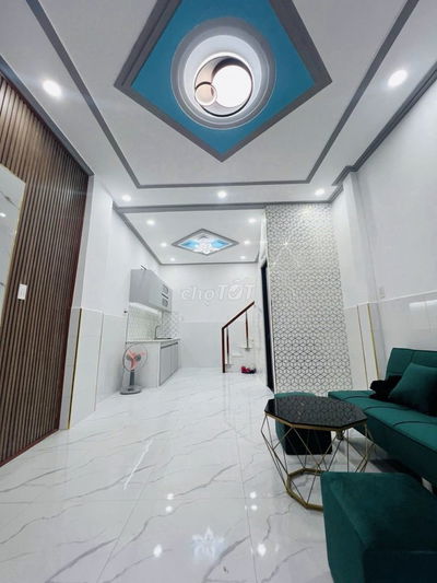 NHÀ MỚI NGAY CHỢ BÌNH TIÊN - PHẠM PHÚ THỨ - 2 TẦNG - 2 PN - NHỈNH 2T
