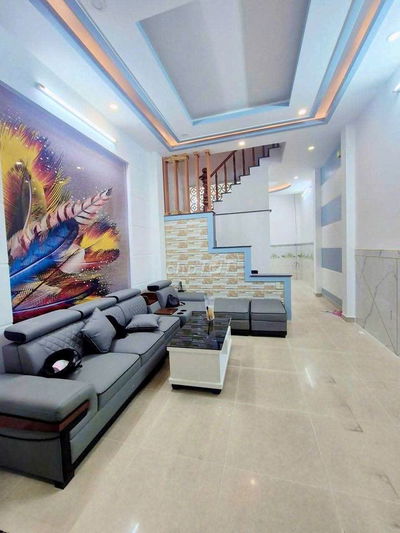 NHÀ GẦN TÊN LỬA, LÊ VĂN QUỚI, ĐƯỜNG 6M, CHỈ HƠN 5 TỶ, 4 TẦNG