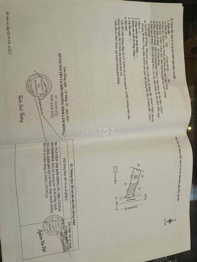Cần bán gấp lô đất có thổ cư Bảo Lộc