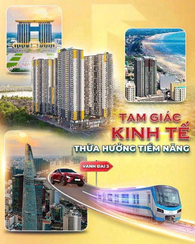Căn hộ 52,65m2 + 2PN + 2WC - Bcons Solary Dĩ An