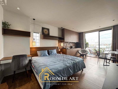 studio ban công_full nội thất_ngay cầu Gõ 3/2_Đại Học Y Dược_thang máy