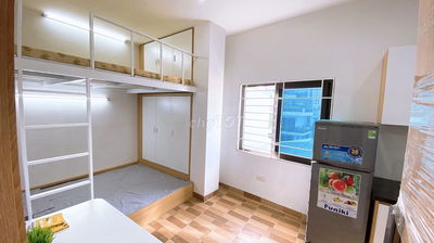 CCMN 2 không gian ngủ Full đồ, có gác, cửa sổ ngay 21 Lê Văn Lương