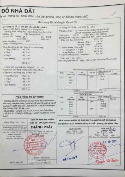 Bán nhà mặt tiền đường Hương lộ 3