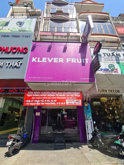 Bán nhà 3 tầng mặt tiền Tô Hiến Thành, P. Tô Hiến Thành Q.10