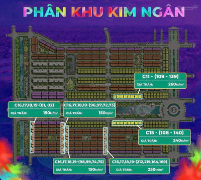 Độc quyền trục C9, C10 cạnh sông công viên Lễ Hội; trục Công viên Sun Urban City. Đầu tư với 1,6 tỷ