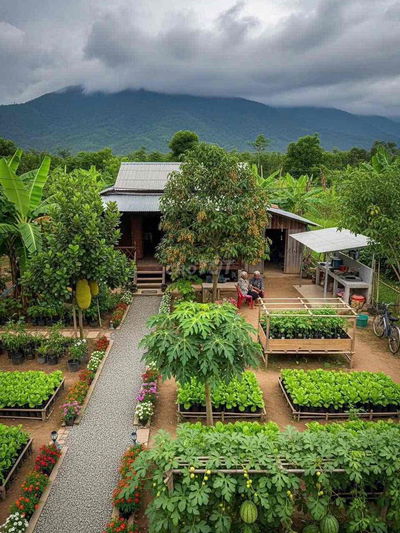 30m mt đường bê tông đât đã phủ hồng dt 2800m2 giá 820 triệu
