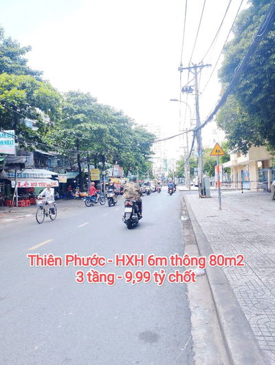 Bán Nhà Khu Thiên Phước - 80m2 - HXH vô nhà - 3 tầng BTCT