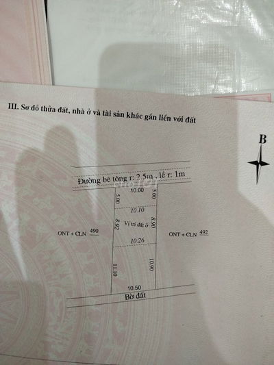 Đất nhà vườn Đại Hiệp