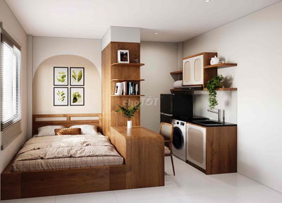 Khai Trương Hệ Thống Căn Hộ Studio_Máy Giặt Riêng_gần Ngã Tư Hàng Xanh