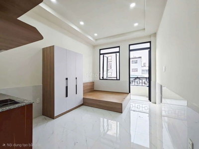 Phòng 25m2 ban công, full nội thất ngay Bạch Đằng, Bình Thạnh