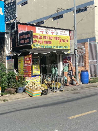 NHÀ MẶT TIỀN BUÔN BÁN GIAO NHAU NGAY NGÃ TƯ THỚI HOÀ