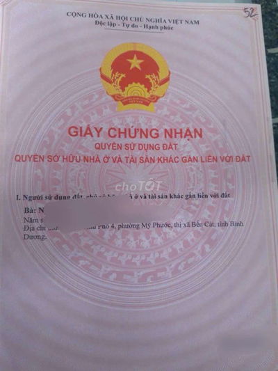 Đất Long Nguyên, Bàu Bàng, dt 1,142 m2,  bao sổ:  2,740 tỷ