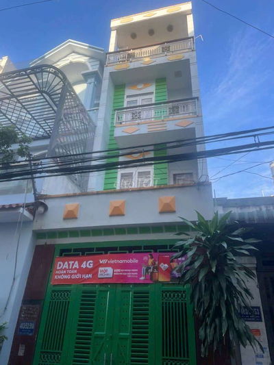 Nhà Phố Hẻm 6m Huỳnh Thị Hai, P.Tân Chánh Hiệp, 3.5mx15m, Đúc 3 Lầu