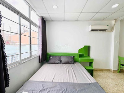 CHÍNH CHỦ CHO THUÊ STUDIO CỬA SỔ THANG MÁY ĐẦY ĐỦ TIỆN NGHI. GIẢM 500K