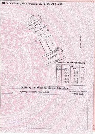 Bán miếng đất 101m2 Giá 1 tỷ 450 mặt tiền đường Tân Xuân 6 xã Tân Xuân