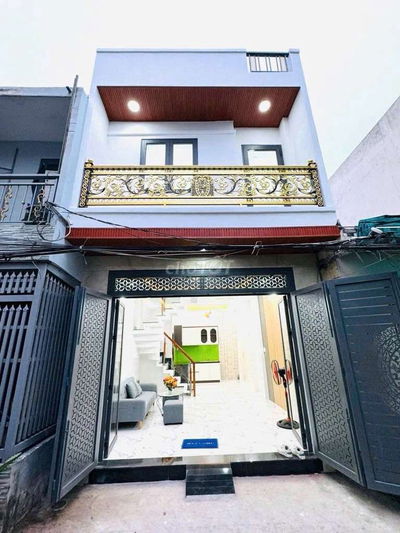 1a) Nhà mới ngay Lê Văn Quới, 36M2, 2 tầng, hẻm thông thoáng