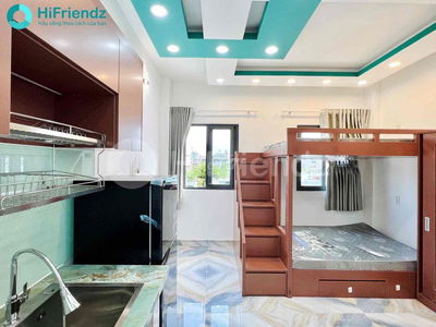 CHDV Mini Giặt Riêng,2 Không Gian Ngủ,Thang Máy,Hầm Xe,Sát Cầu Chữ Y