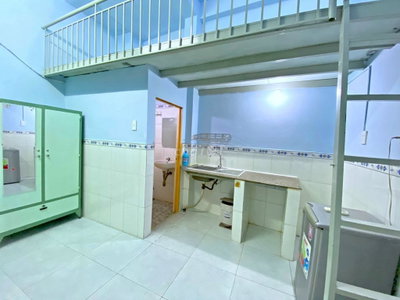Phòng có gác full nội thất gần cầu Thị Nghè tặng 500k tháng đầu